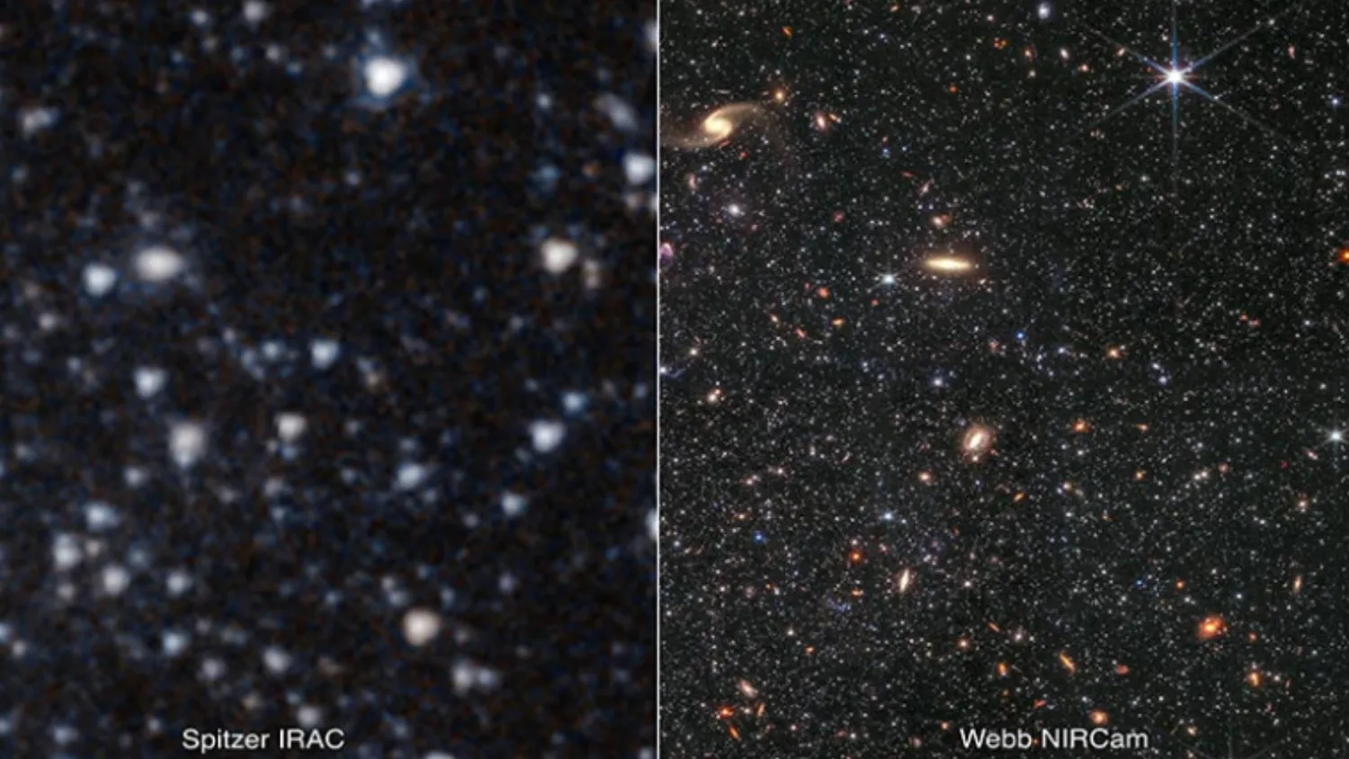 Mehr über den Artikel erfahren James Webb Space Telescope verfolgt die Geschichte einer Galaxie bis kurz nach dem Urknall zurück