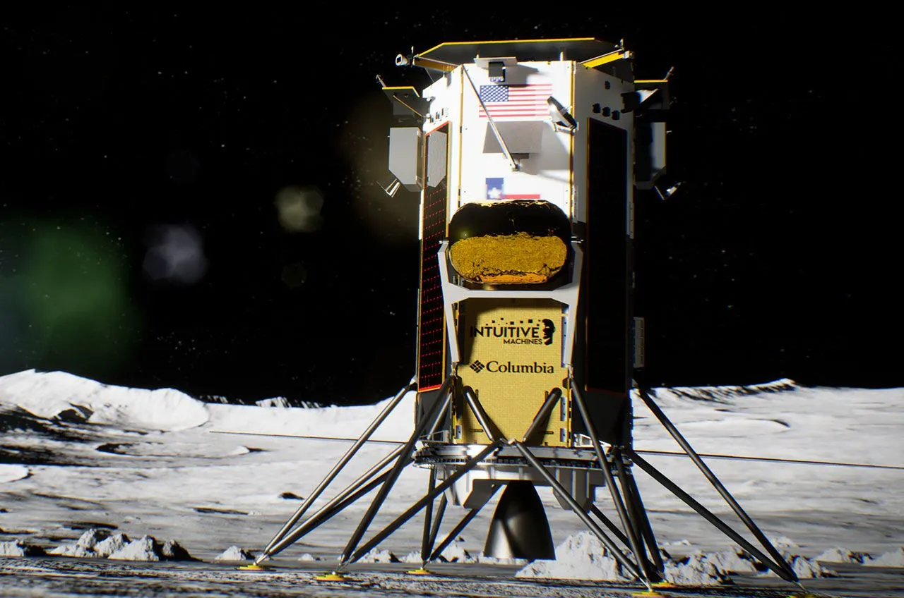 Read more about the article Wann wird die private Sonde Odysseus von Intuitive Machines am 22. Februar auf dem Mond landen? Wie man live zusehen kann