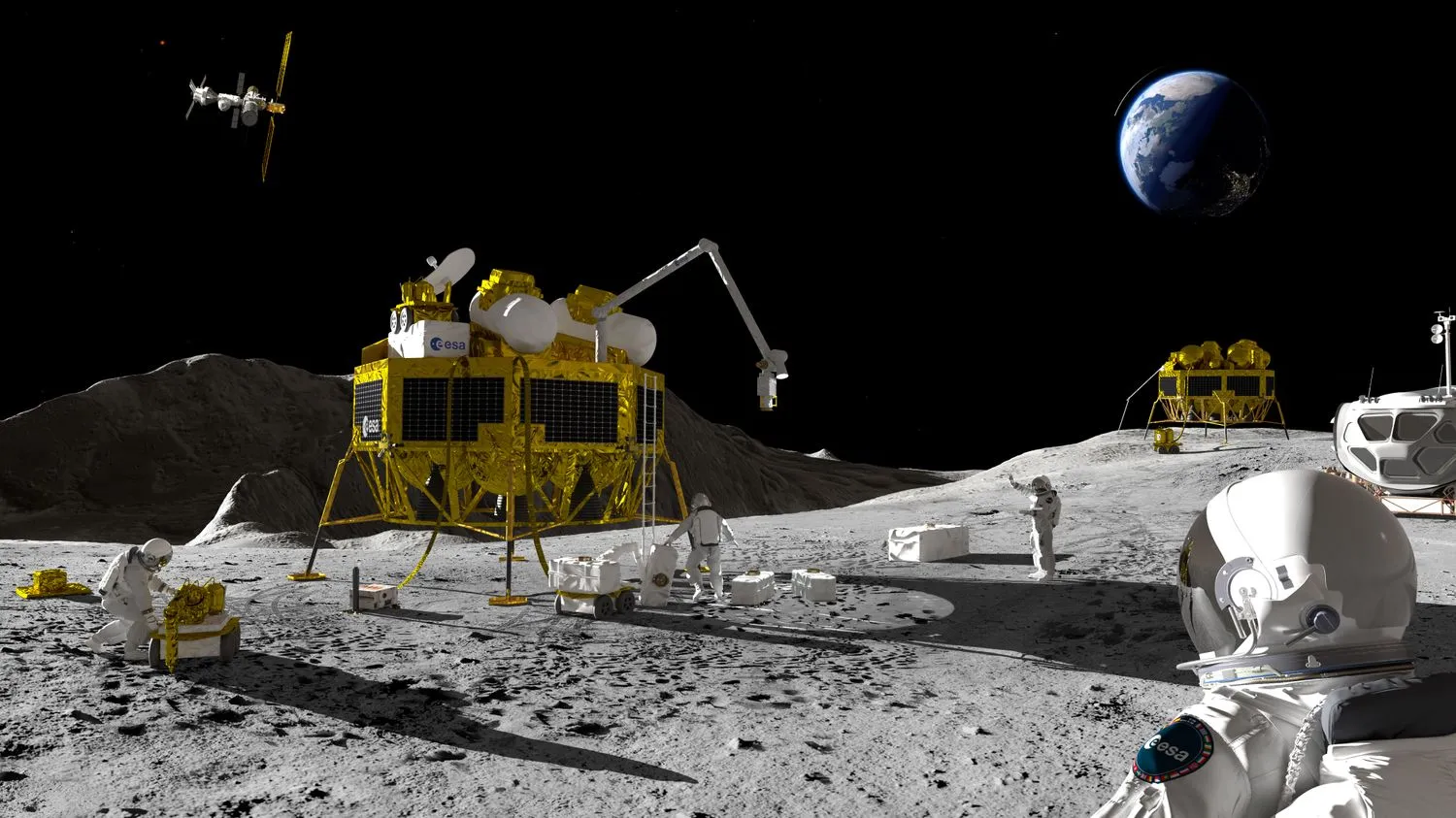 Mehr über den Artikel erfahren Europa peilt 2031 für die erste Mission der Mondlandefähre „Argonaut“ an