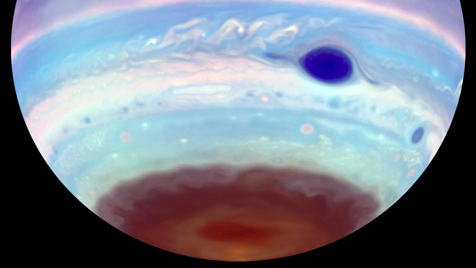 Mehr über den Artikel erfahren Magnetische Tornados auf dem Jupiter erzeugen Stürme in Erdgröße