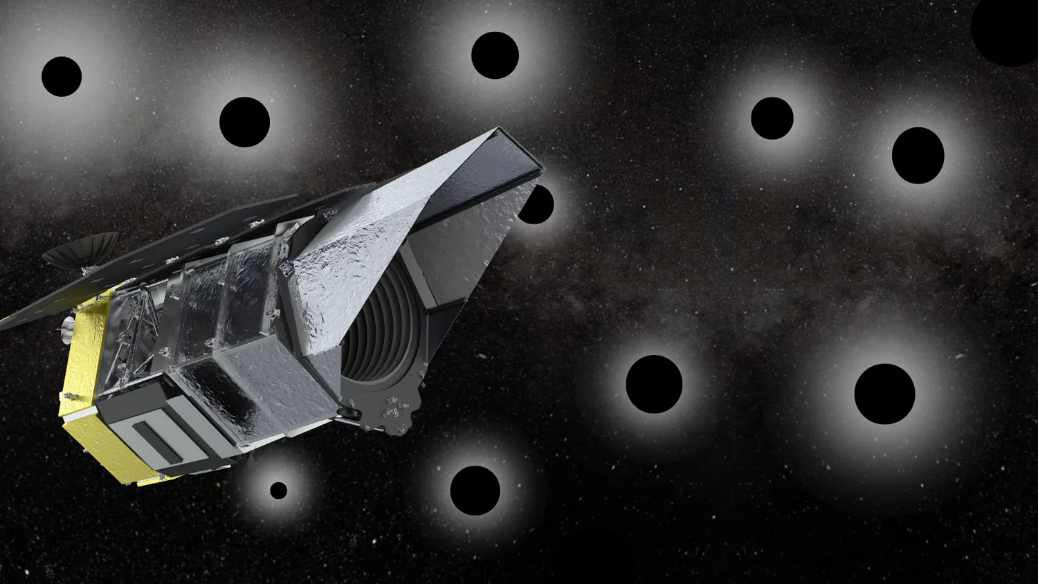 Read more about the article Das Nancy Grace Roman Telescope der NASA wird nach winzigen schwarzen Löchern suchen, die vom Urknall übrig geblieben sind