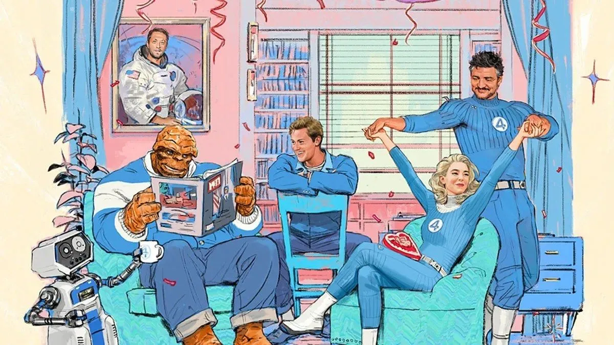 Mehr über den Artikel erfahren ‚Fantastic Four: First Steps“ trieft nur so vor Space Race-Nostalgie