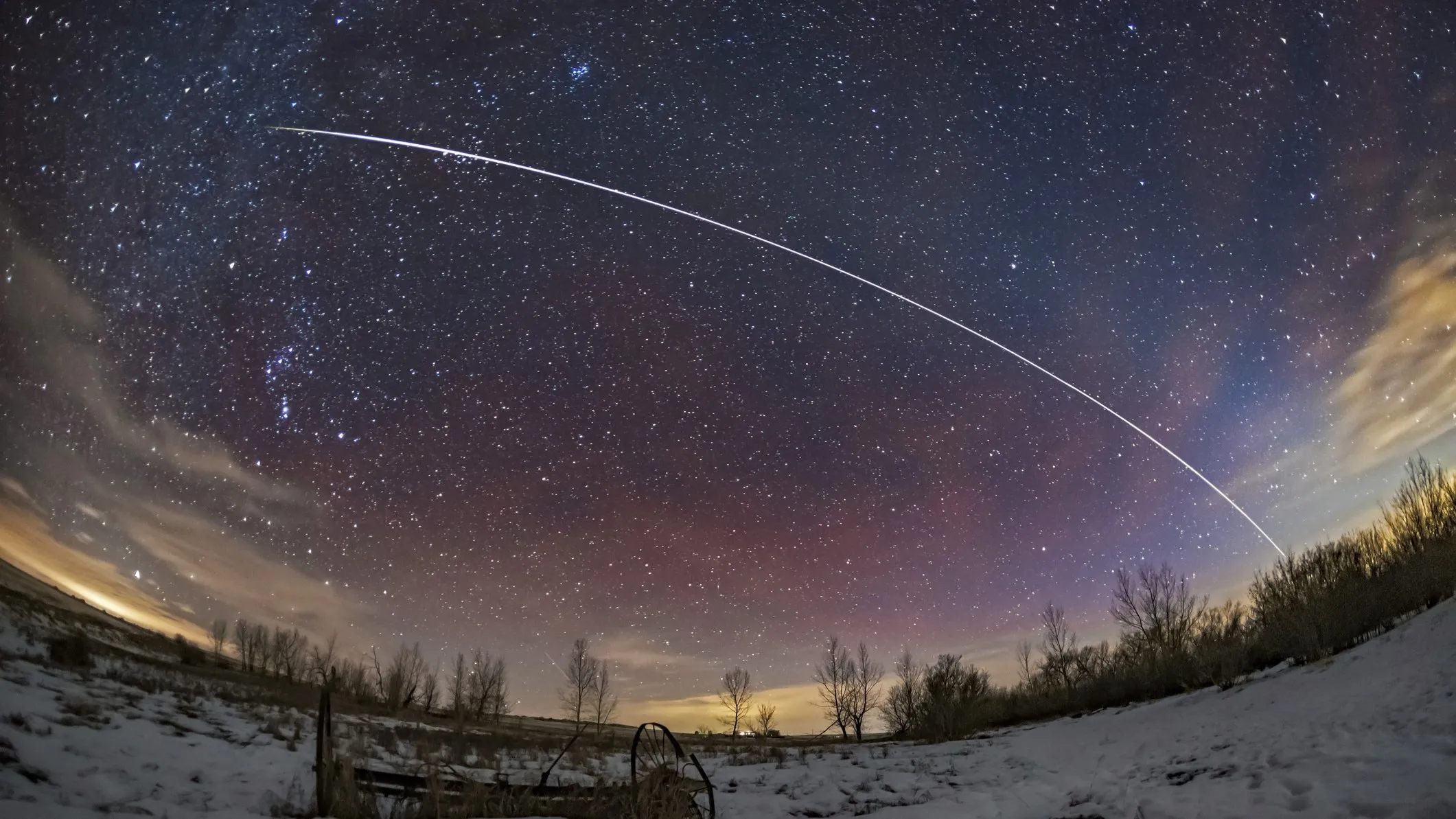 Mehr über den Artikel erfahren Könnte das der Schlitten des Weihnachtsmanns sein? Frühaufsteher können die ISS dieses Weihnachten von Großbritannien aus sehen