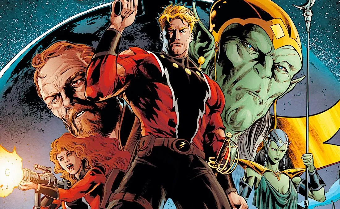 Read more about the article Flash Gordon“ kehrt zurück, um in einer neuen Comicserie von einem Gefängnisplaneten zu fliehen