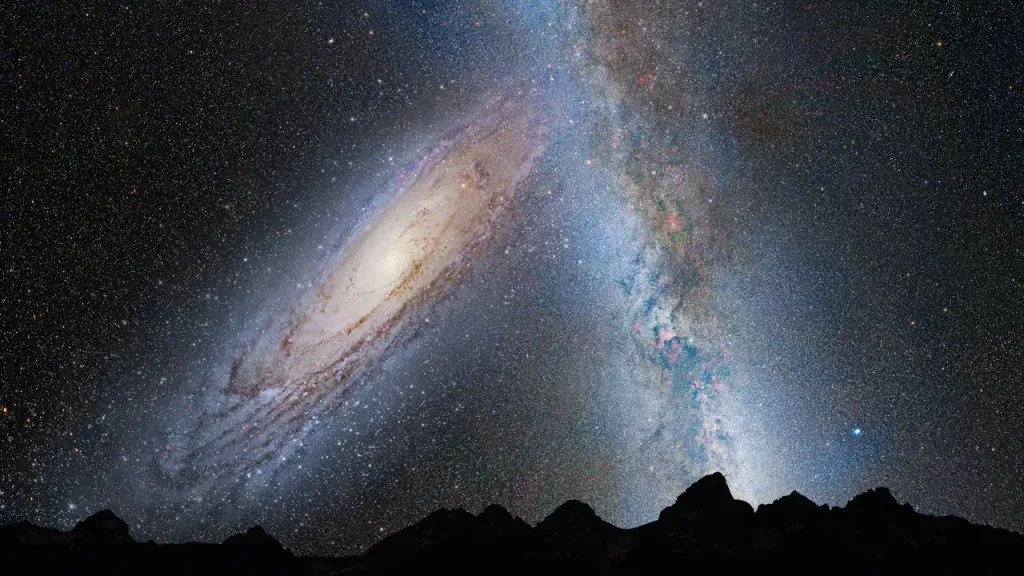 Mehr über den Artikel erfahren Wird unsere Galaxie wirklich mit Andromeda kollidieren? Vielleicht nicht