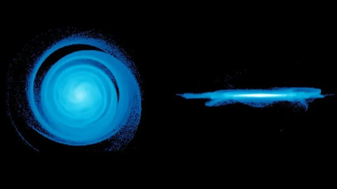 Read more about the article Wellen in der ältesten bekannten Spiralgalaxie könnten Aufschluss über die Ursprünge unserer Milchstraße geben