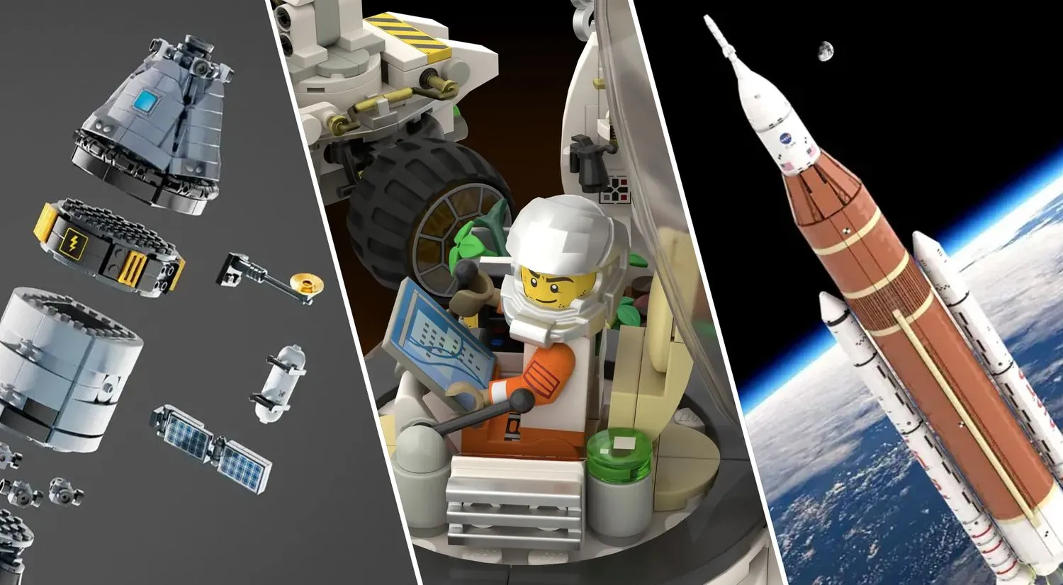 Mehr über den Artikel erfahren Diese Lego Ideas SLS Rakete, Kerbal Space Program und „The Martian“ Konzepte sind unglaublich und wir hoffen, dass sie realisiert werden