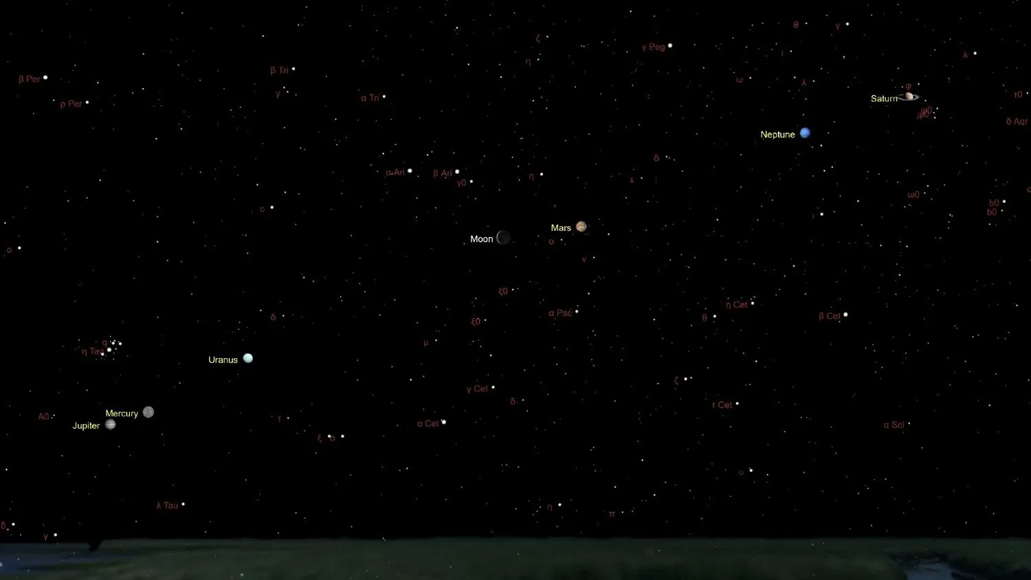 Mehr über den Artikel erfahren Wird am 3. Juni eine „seltene“ Reihe von Planeten am Nachthimmel mit bloßem Auge zu sehen sein?