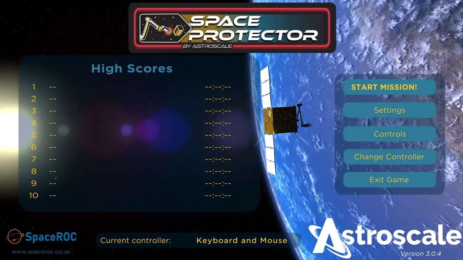 Mehr über den Artikel erfahren Testen Sie Ihre Fähigkeiten zum Auffangen von Weltraumtrümmern im neuen Spiel von Astroscale