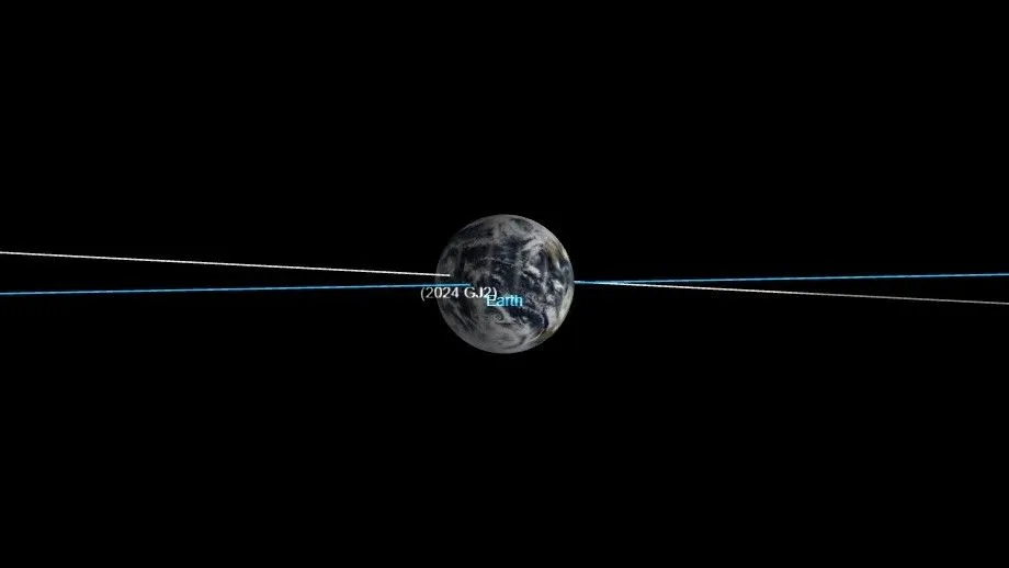 Read more about the article Autogroßer Asteroid kommt der Erde mit Vorbeiflug näher als manche Satelliten