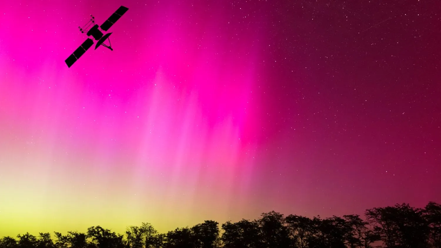 Mehr über den Artikel erfahren Solarer Supersturm im Mai verursachte größte „Massenwanderung“ von Satelliten in der Geschichte