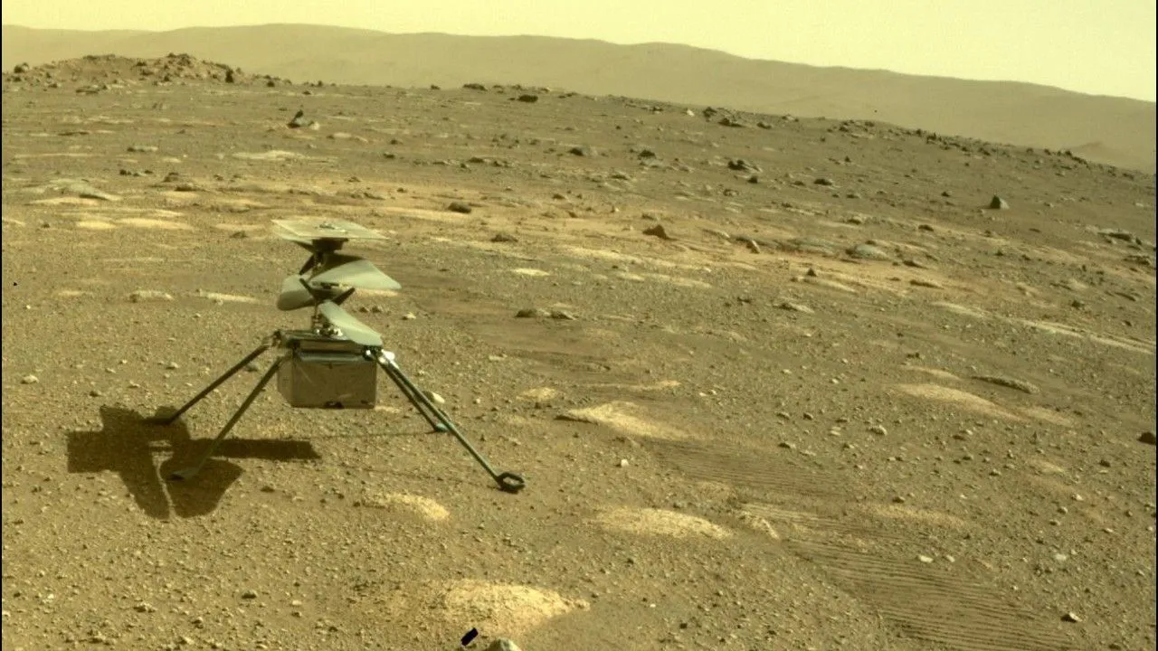 Mehr über den Artikel erfahren NASA „wackelt“ mit kaputten Ingenuity Mars-Hubschrauberblättern, um Schäden zu analysieren