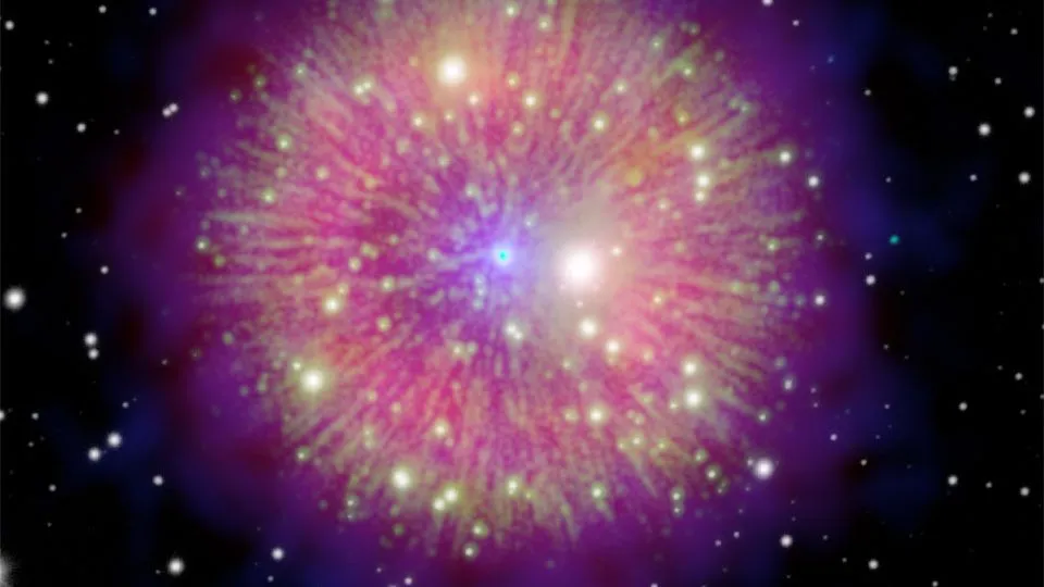 Read more about the article Blick in die Überreste einer 800 Jahre alten Supernova und auf einen „Zombie“-Stern