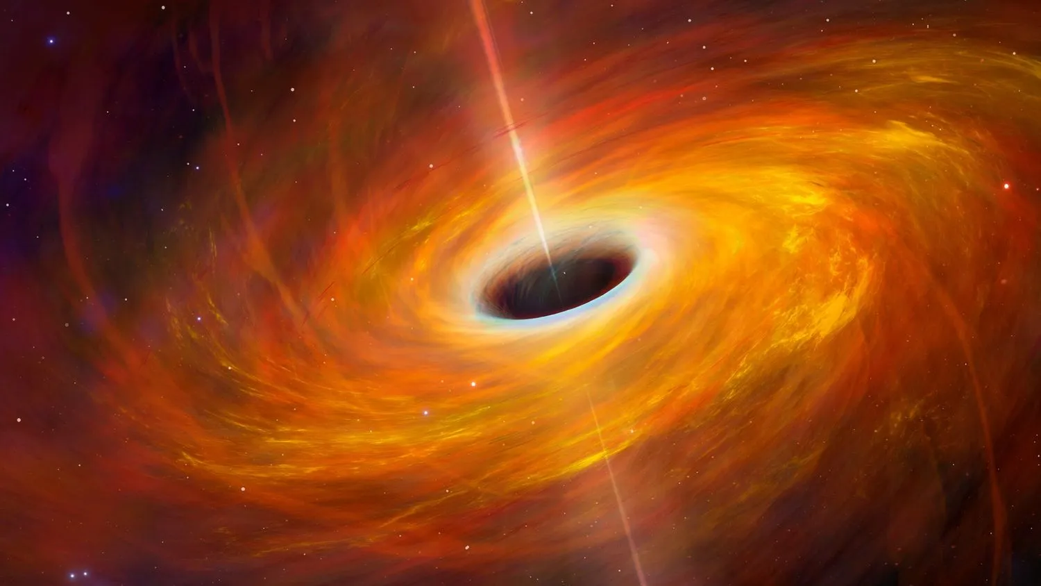 Mehr über den Artikel erfahren Staus“ in den Herzen der Galaxien können Schwarze Löcher zur Kollision zwingen