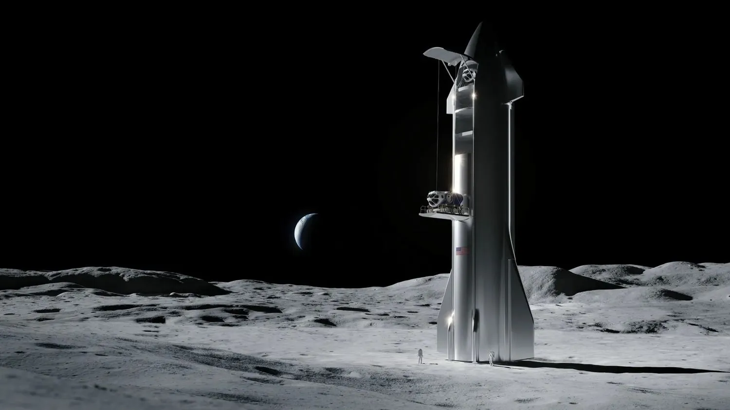 Read more about the article SpaceX Starship-Andocksystem bereitet sich in Tests mit der NASA auf Mondmissionen vor