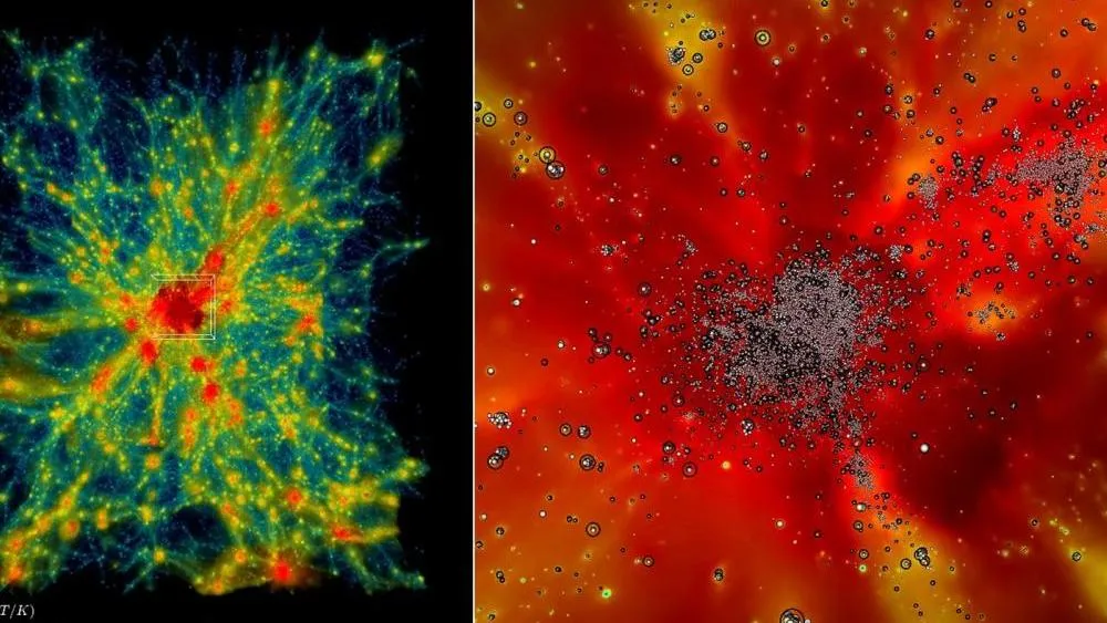 Mehr über den Artikel erfahren Der zweitschnellste Supercomputer der Welt führt die bisher größte Simulation des Universums durch