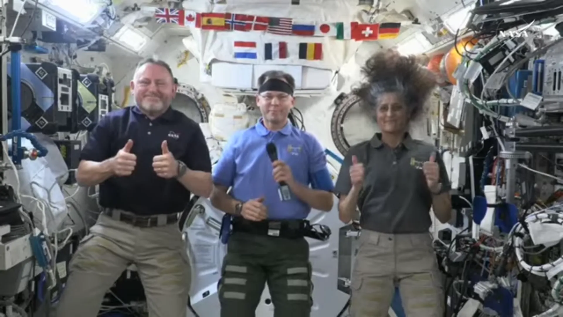 Mehr über den Artikel erfahren Festgefahrene“ NASA-Astronauten auf der ISS grillen über irdische Politik, während sich die lange 9-monatige Mission ihrem Ende nähert. Aus meiner Sicht spielt die Politik hier überhaupt keine Rolle.