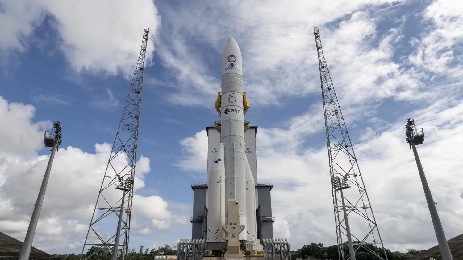 Mehr über den Artikel erfahren Europas neue Ariane-6-Rakete startet diese Woche zum ersten Mal überhaupt