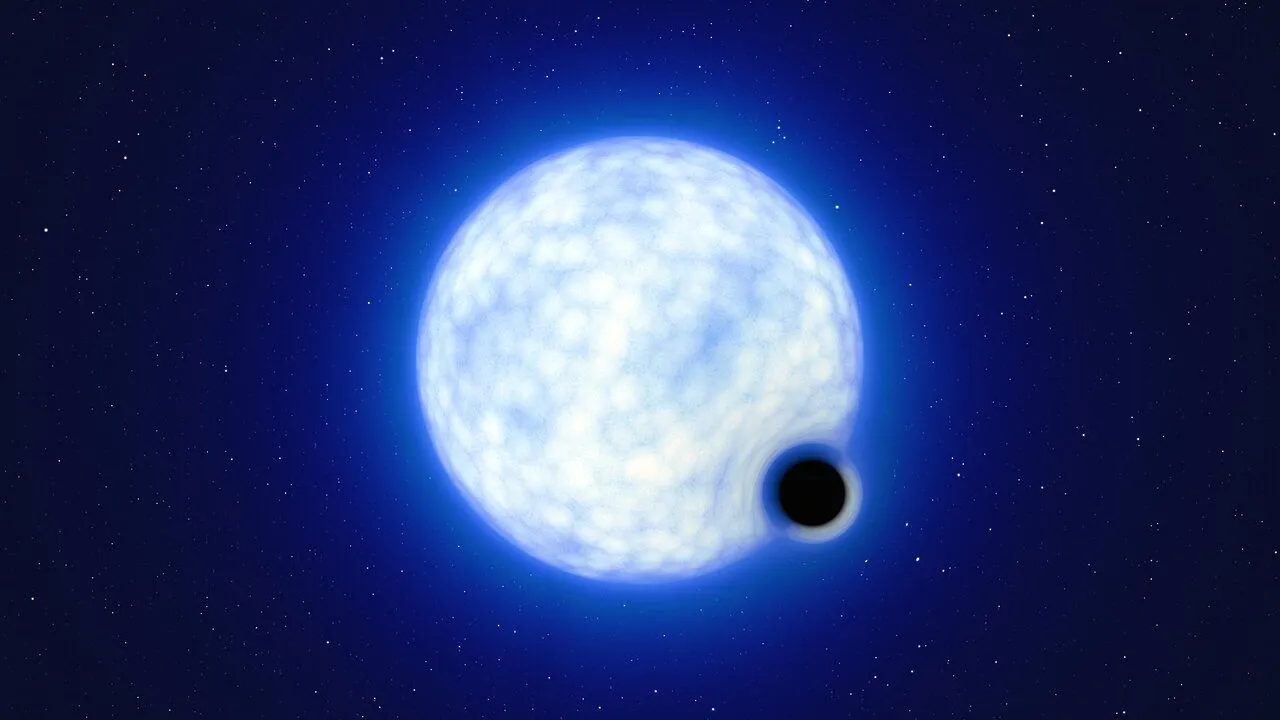 Mehr über den Artikel erfahren Verschwinden Sterne in ihren eigenen schwarzen Löchern? Ein bizarres Doppelsternsystem sagt „ja