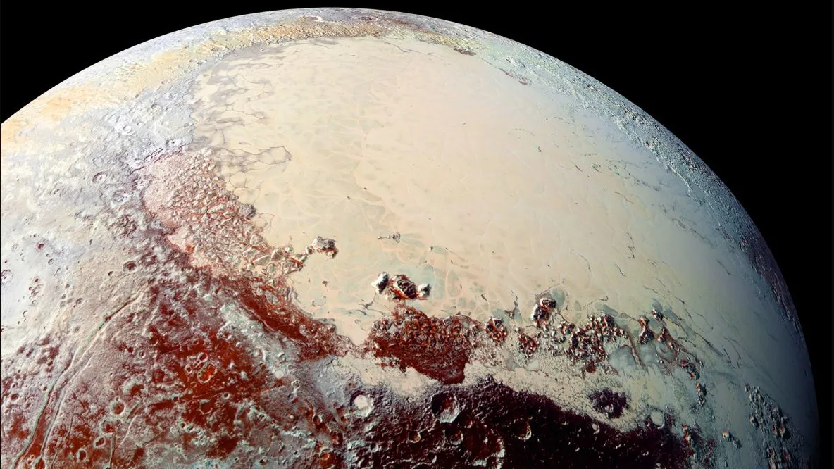Mehr über den Artikel erfahren Wir könnten mühelos im unterirdischen Ozean des Pluto schwimmen