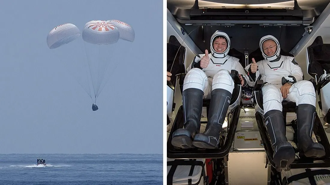 Mehr über den Artikel erfahren Wie ein NASA-Astronaut SpaceX beim ersten US-Splashdown seit 45 Jahren half
