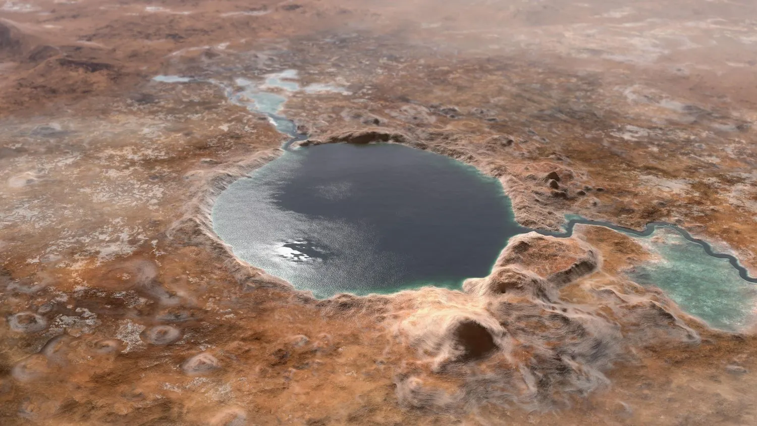 Mehr über den Artikel erfahren Der NASA-Rover Perseverance bestätigt die Existenz eines alten Sees auf dem Mars, der Hinweise auf früheres Leben enthalten könnte