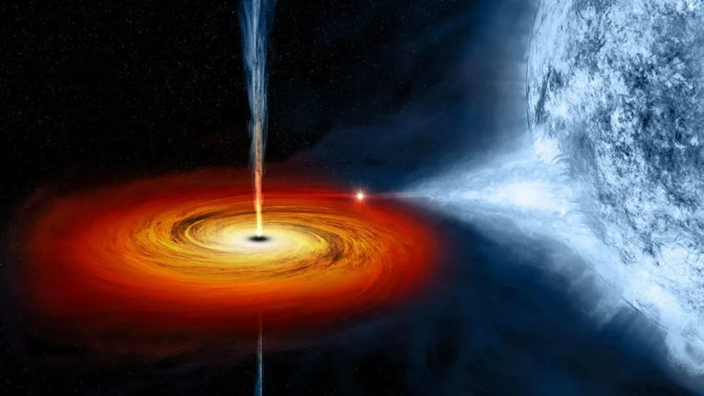 Mehr über den Artikel erfahren Vampir-Schwarzes Loch ist ein „kosmischer Teilchenbeschleuniger“, der ein langjähriges Rätsel der Astronomie lösen könnte