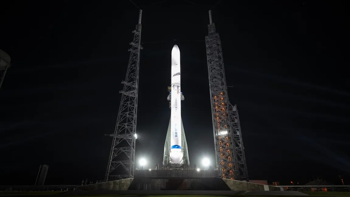 Mehr über den Artikel erfahren Blue Origins leistungsstarke Rakete New Glenn debütiert am 13. Oktober mit einem NASA-Marsstart