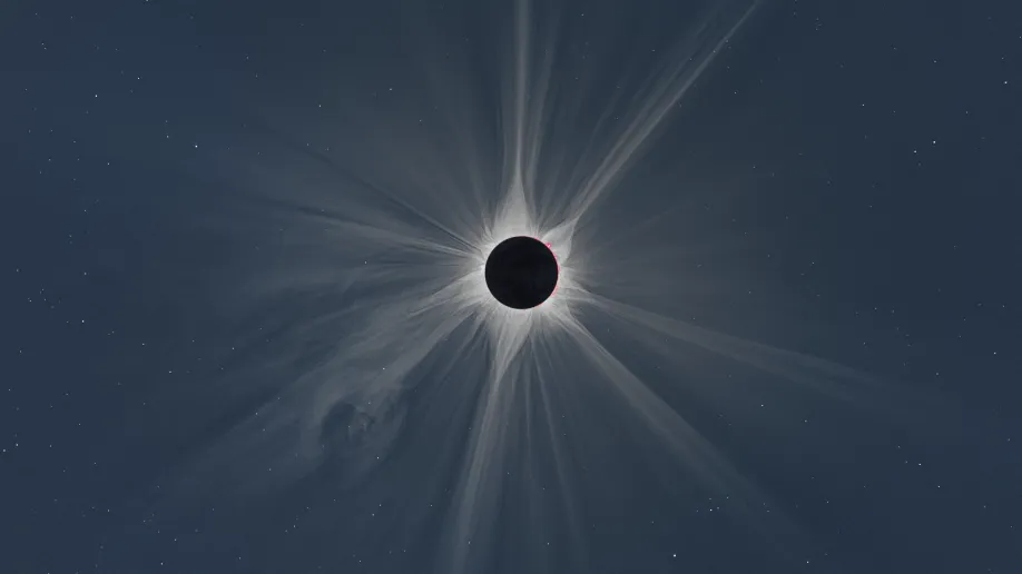 Mehr über den Artikel erfahren Wie Fotos der Sonnenfinsternis vom 8. April uns helfen werden, die Atmosphäre der Sonne zu verstehen