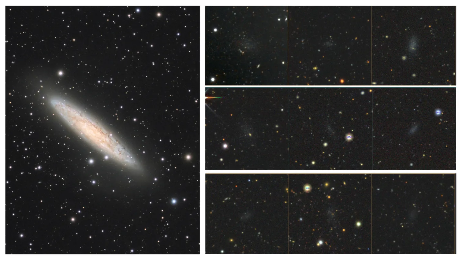 Mehr über den Artikel erfahren Amateurastronom findet 5 faszinierende neue Galaxien – und sie sind jetzt nach ihm benannt
