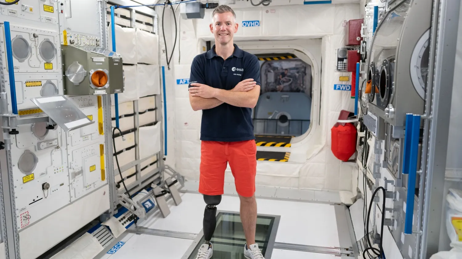 Mehr über den Artikel erfahren Paralympionike John McFall könnte der erste Astronaut mit einer Behinderung auf der ISS werden