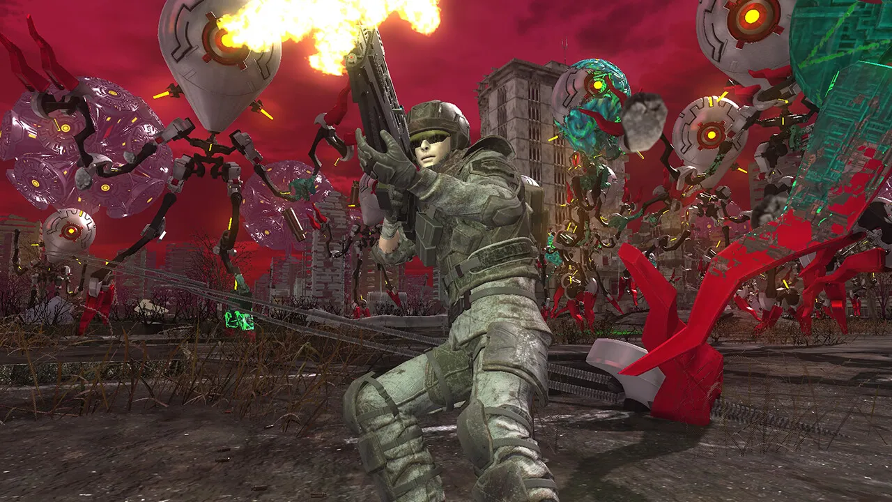 Mehr über den Artikel erfahren Earth Defense Force 6“ entfesselt Retro-Alien-Invasions-Chaos