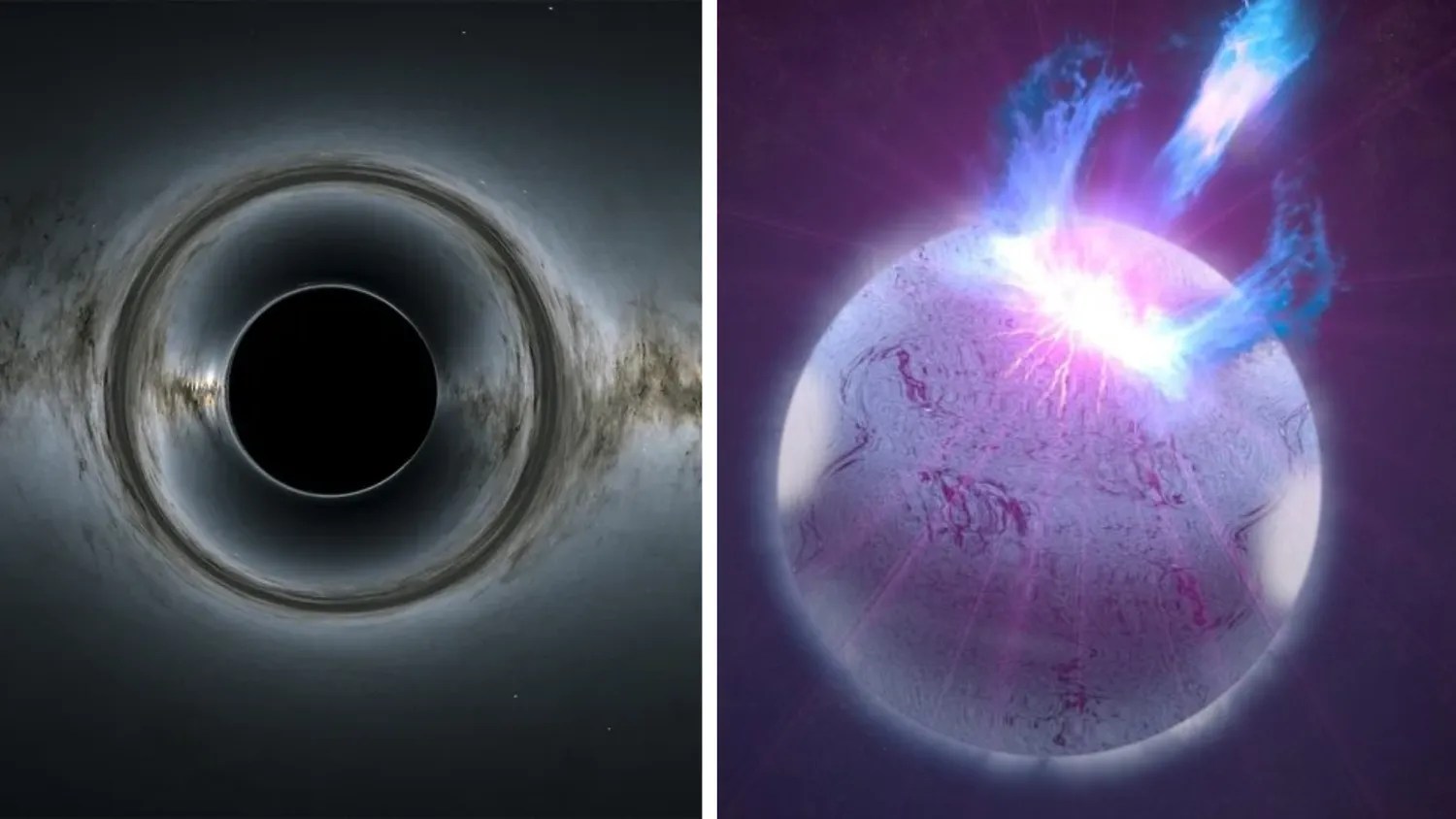 Mehr über den Artikel erfahren Neues mysteriöses Objekt könnte das leichteste jemals gesehene Schwarze Loch sein