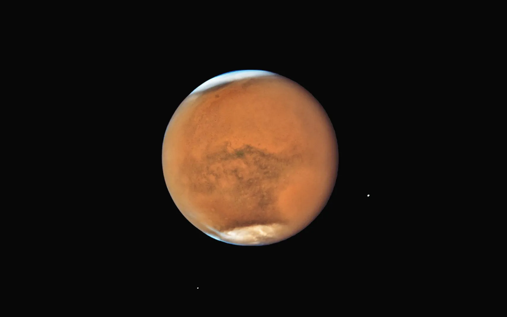 Mehr über den Artikel erfahren Sonnige Tage auf dem Mars bringen eine Wetterwarnung mit sich: Staubstürme voraus!